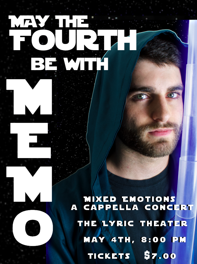 Mixed Emotions presents “May the Fourth Be with MeMo” Spring Concert