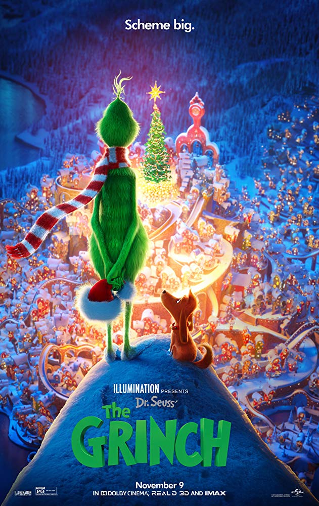 Free Family Film – “The Grinch” presented by Downtown Blacksburg, Inc.