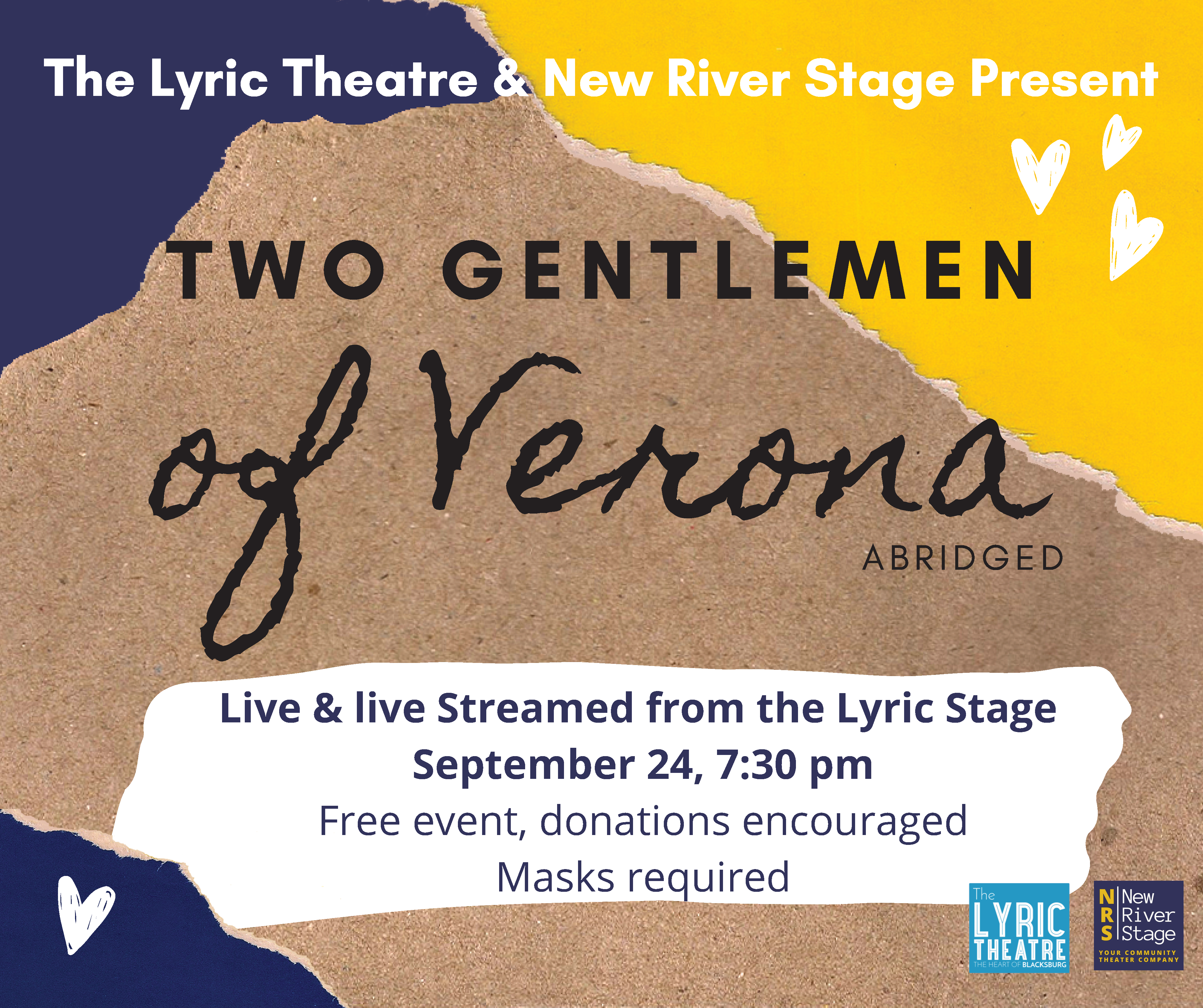 Two Gentlemen of Verona Live Reading