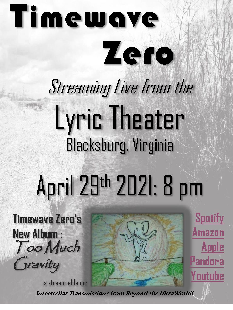 Timewave Zero Live at The Virtual Lyric