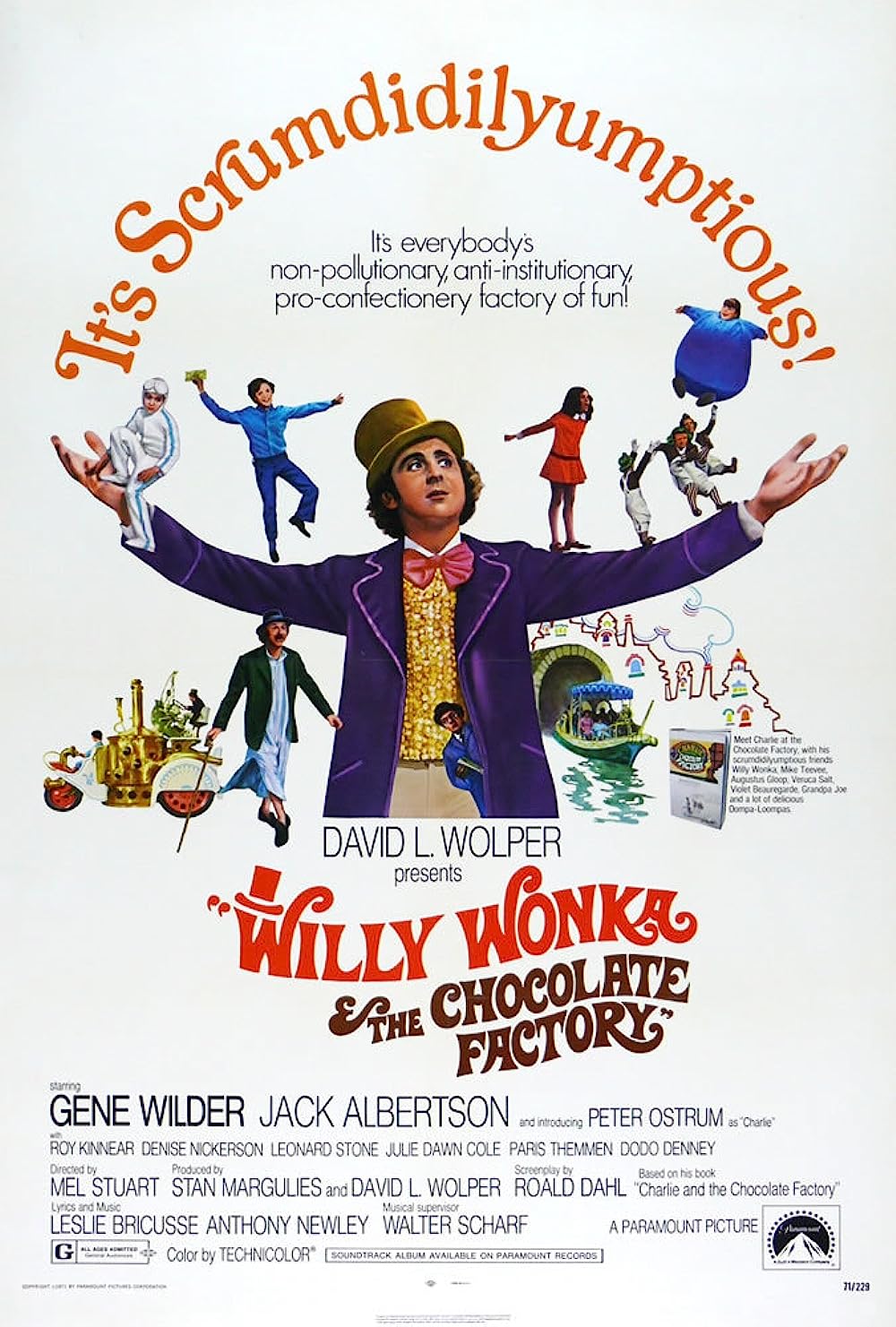 Willy wonka and the chocolate best sale factory full movie free youtube