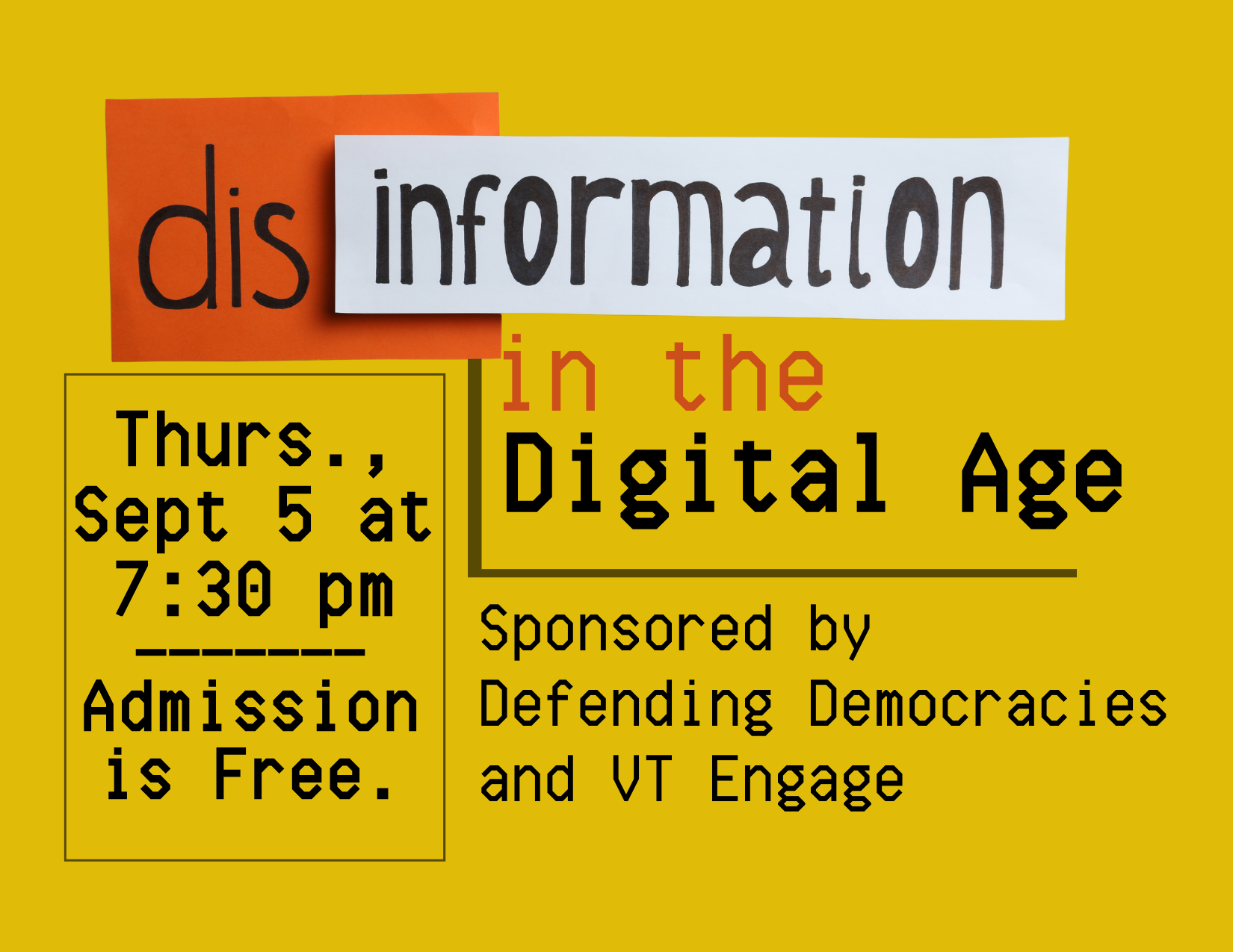 Disinformation in the Digital Age